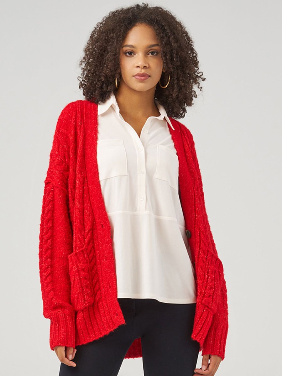 Women 89th + Madison | Cable Cardigan