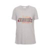 Women 89th + Madison | Thankful Graphic Tee Heather Grey