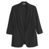 Women 89th + Madison | Open Front Long Blazer