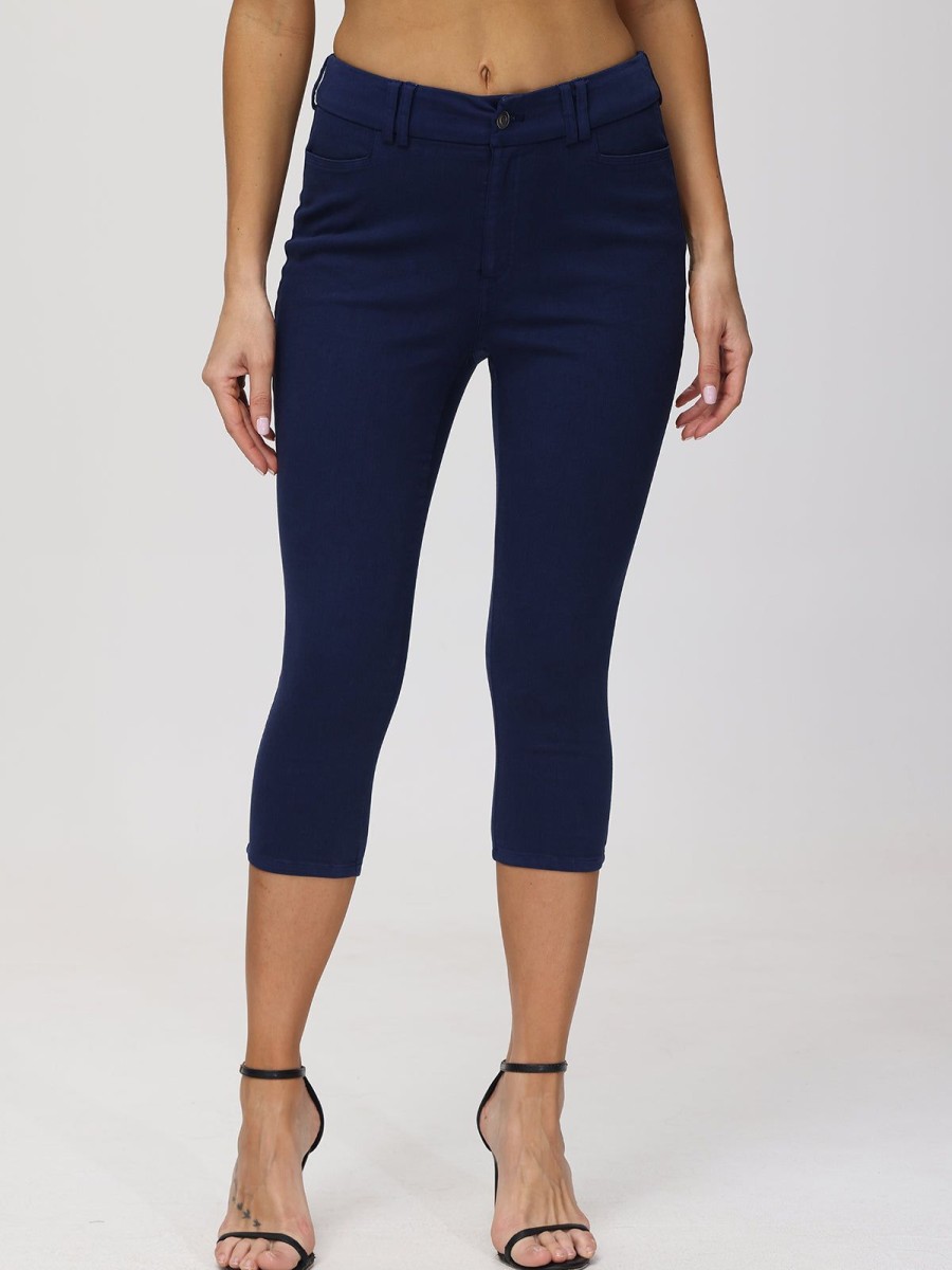 Women 89th + Madison | High Waist Capri Pants