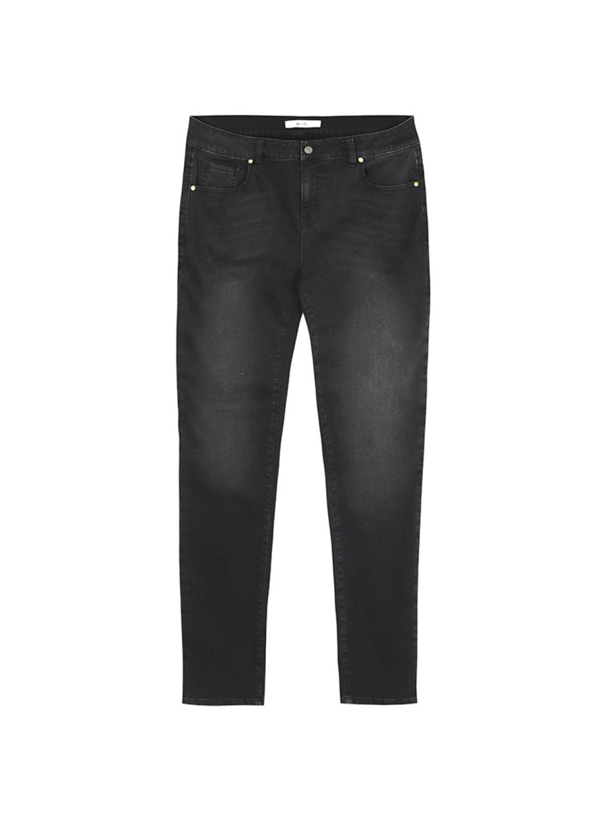 Women Redy | High-Rise Skinny Jeans Black