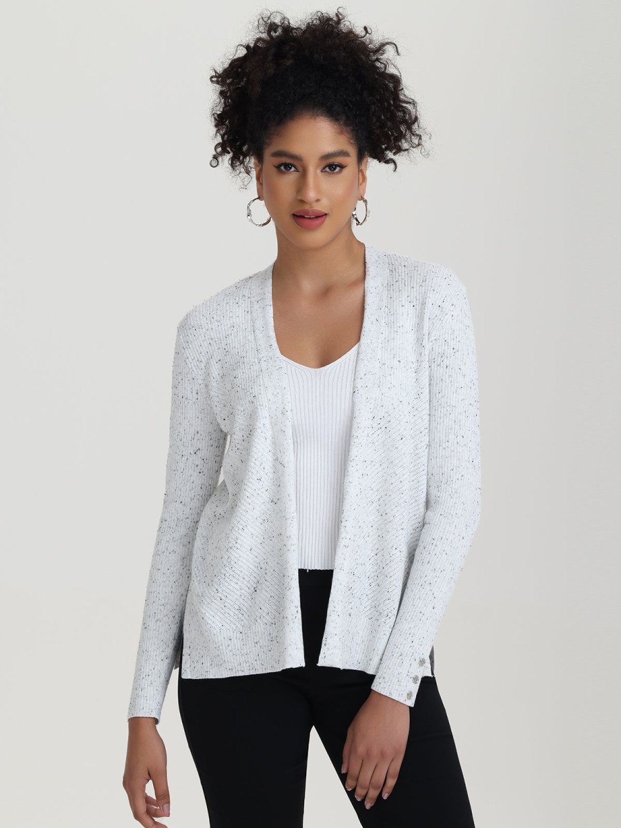 Women 89th + Madison | Fleck Rib Cardigan