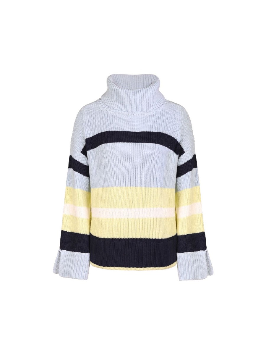 Women Adyson Parker | Colorblock Turtleneck Pullover