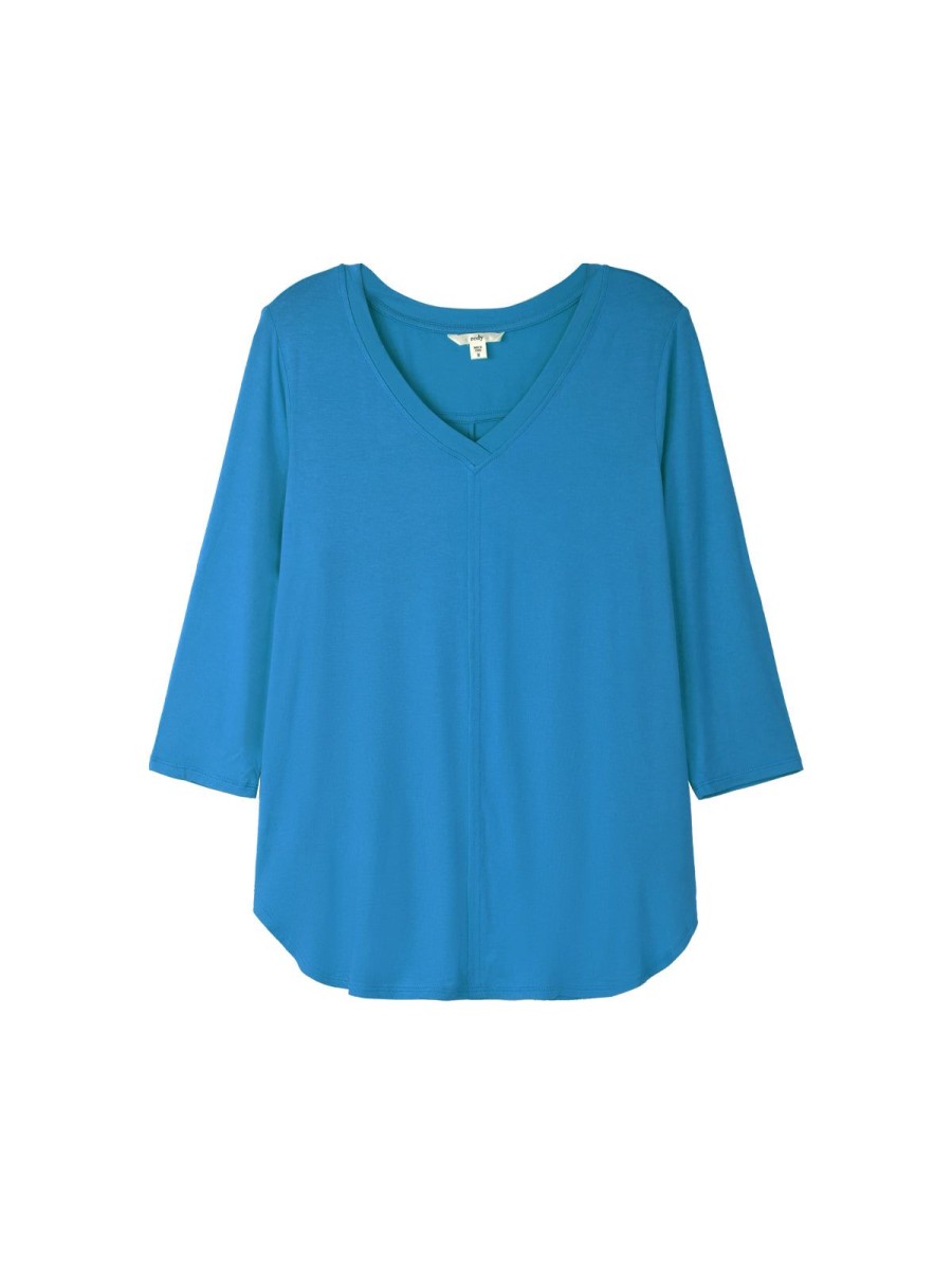 Women Redy | 3/4 Sleeve V-Neck Top