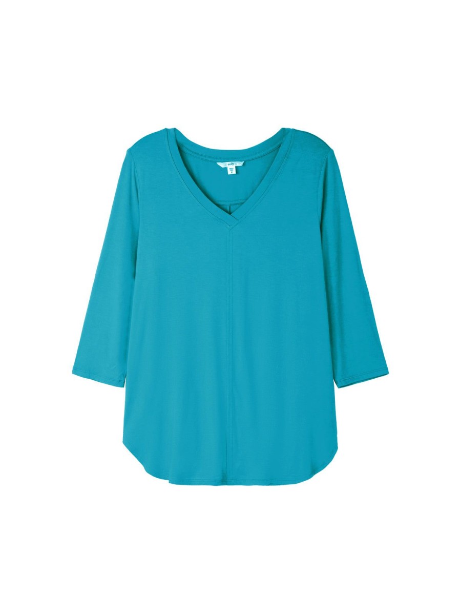 Women Redy | 3/4 Sleeve V-Neck Top