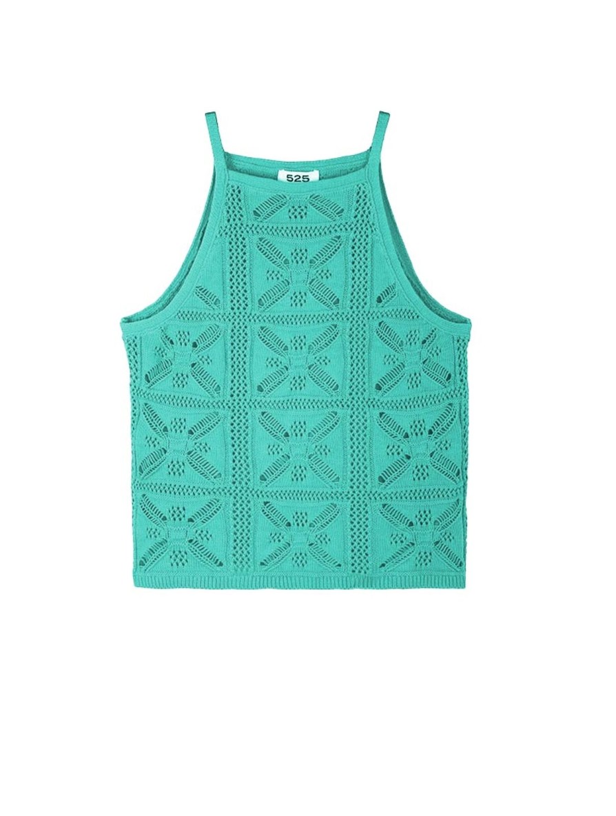 Women 525 America | Crochet Halter Tank