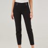 Women 89th + Madison | Luxe Stretch Millennium Paperclip Grommet Ankle Pants