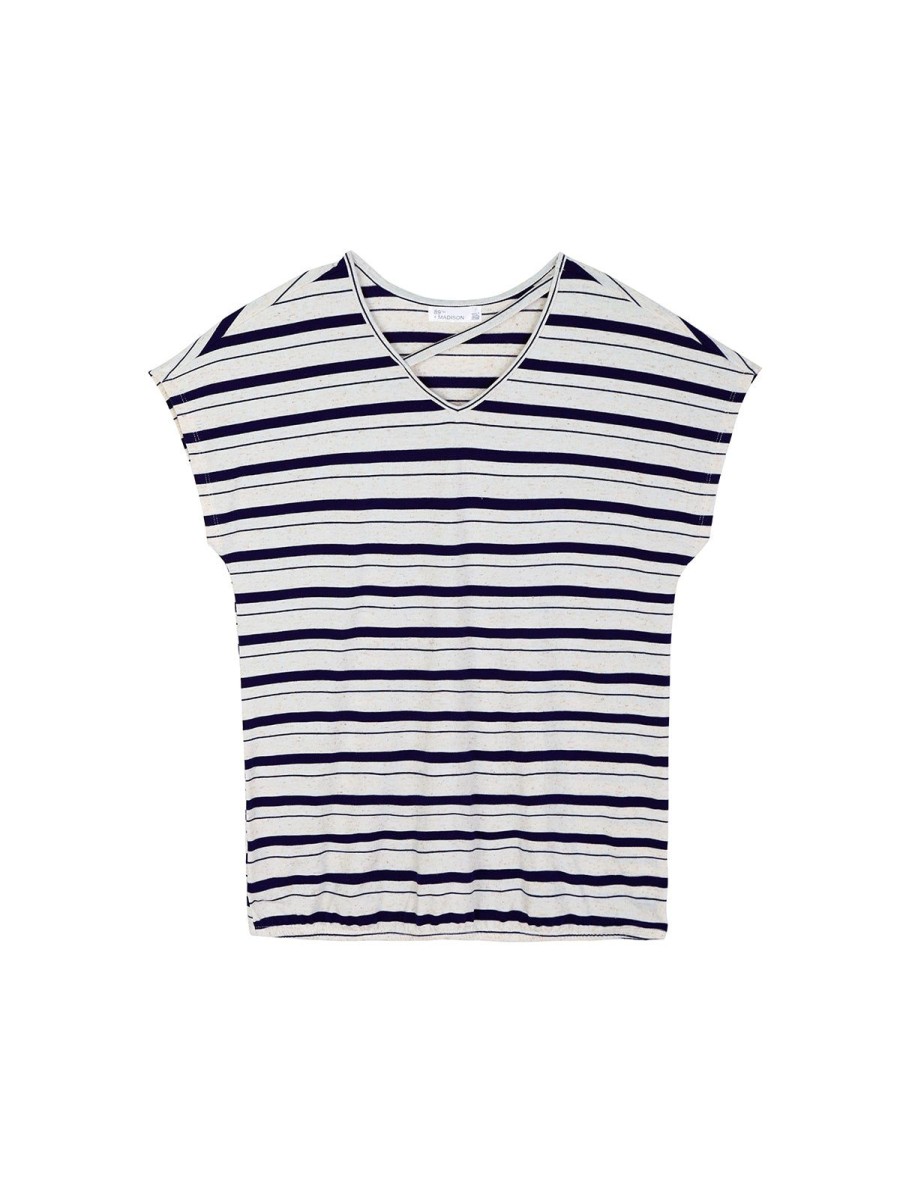 Women 89th + Madison | Dolman Short Sleeve V-Neck Tee