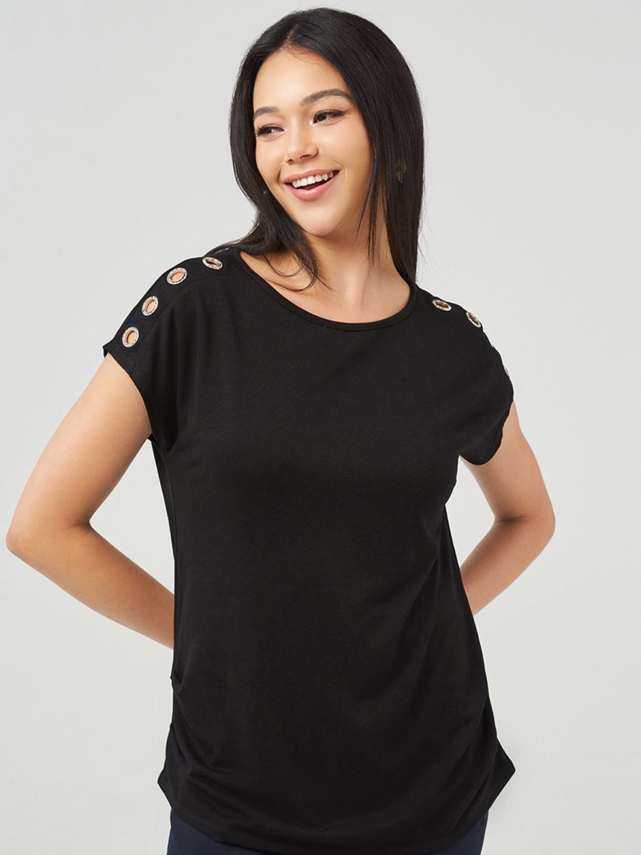 Women 89th + Madison | Boat Neck Dolman Tee