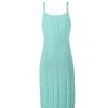 Women 525 America | Mixed Stitch Dress Aqua