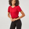 Women 89th + Madison | Puff Sleeve Rib Top