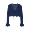 Women Frye | Pointelle Tie Cardigan