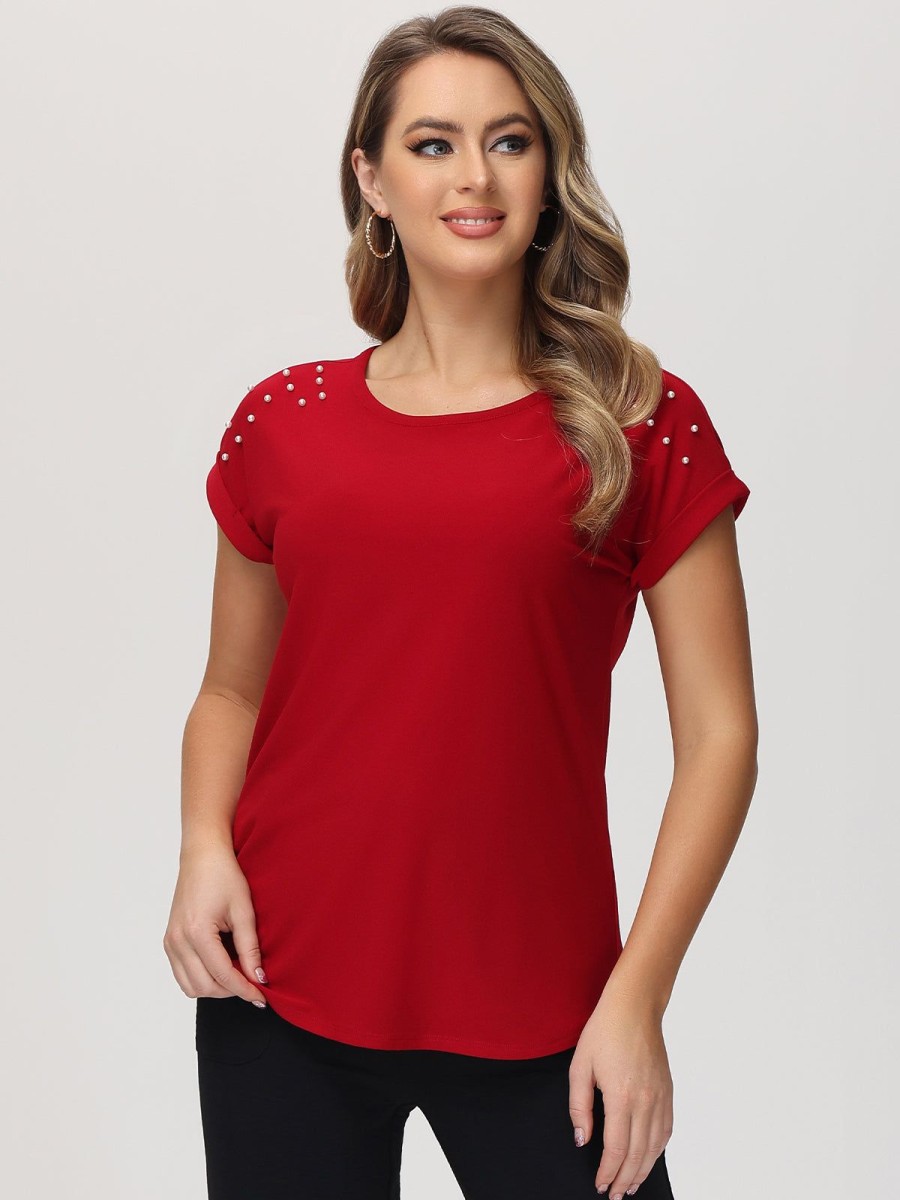 Women 89th + Madison | Pearl Dolman Sleeve Top