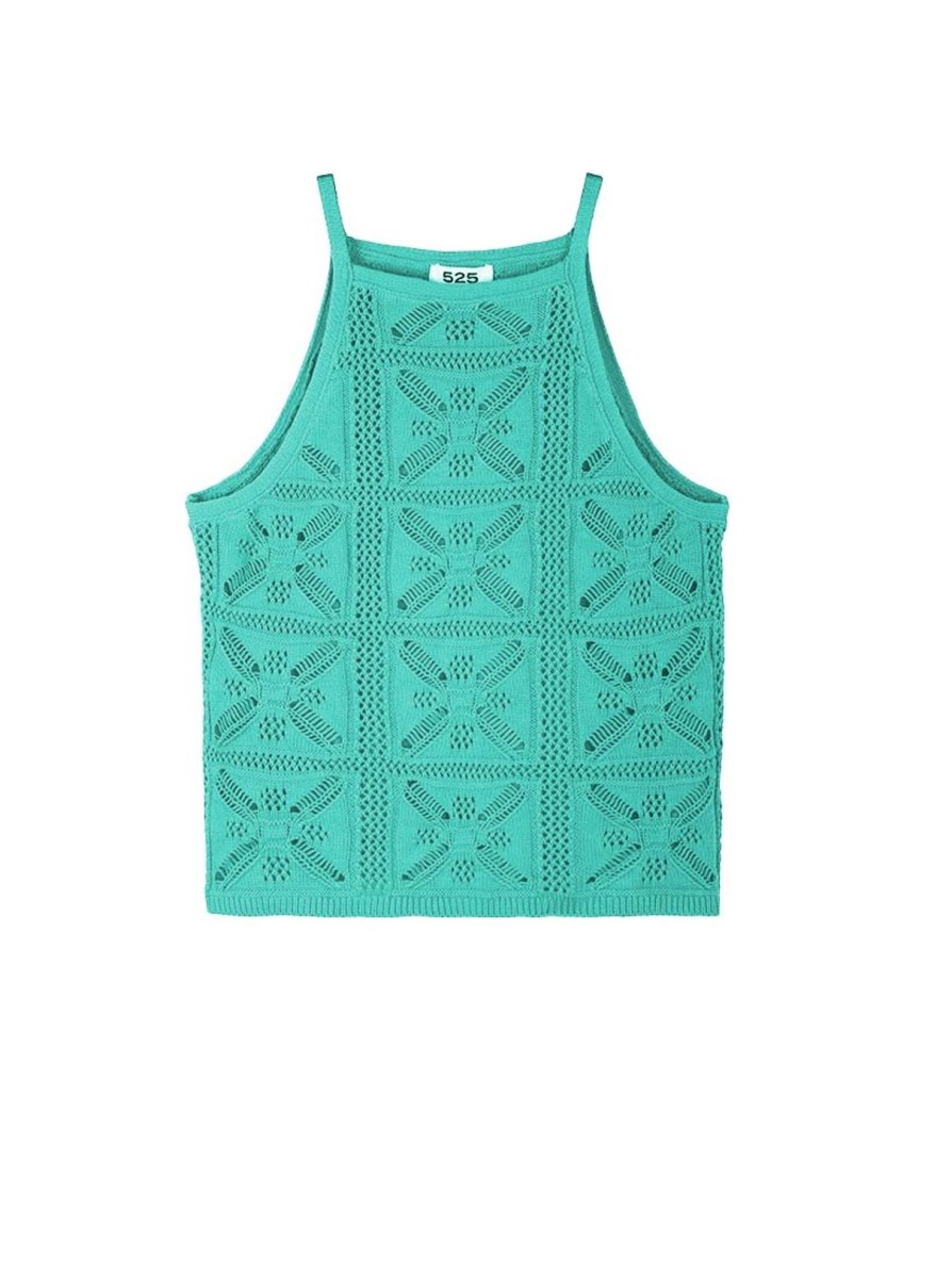 Women 525 America | Crochet Halter Tank