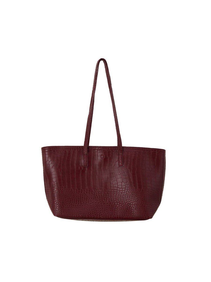 Accessories 89th + Madison | Faux Leather Tote Bag