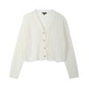 Women Frye | Button-Up Pointelle Cardigan