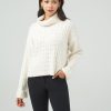 Women Adyson Parker | Rhinestone Embellished Turtleneck Sweater