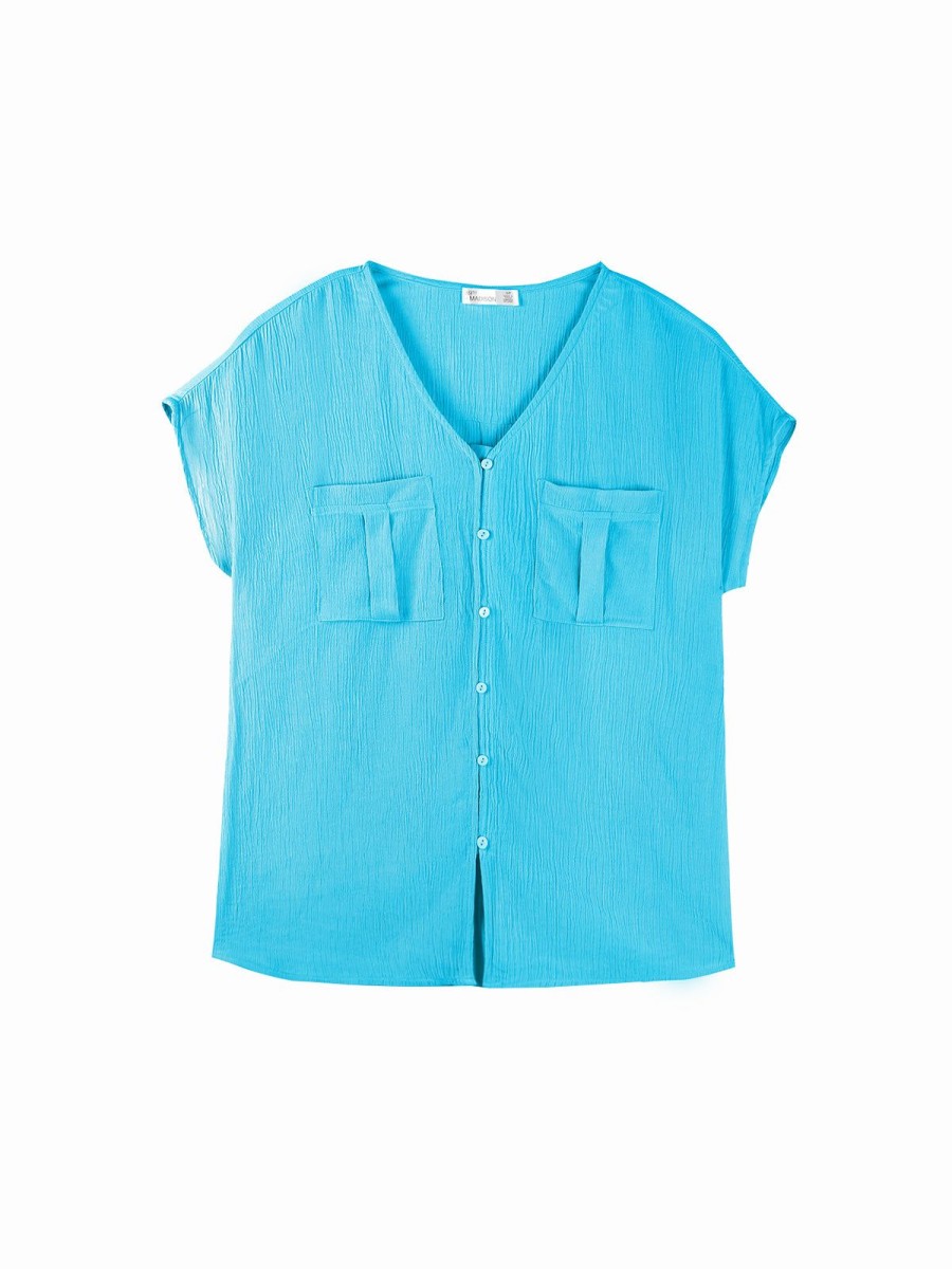 Women 89th + Madison | Dolman Button Down Shirt