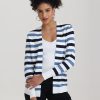 Women 89th + Madison | Mix Stripe Cardigan