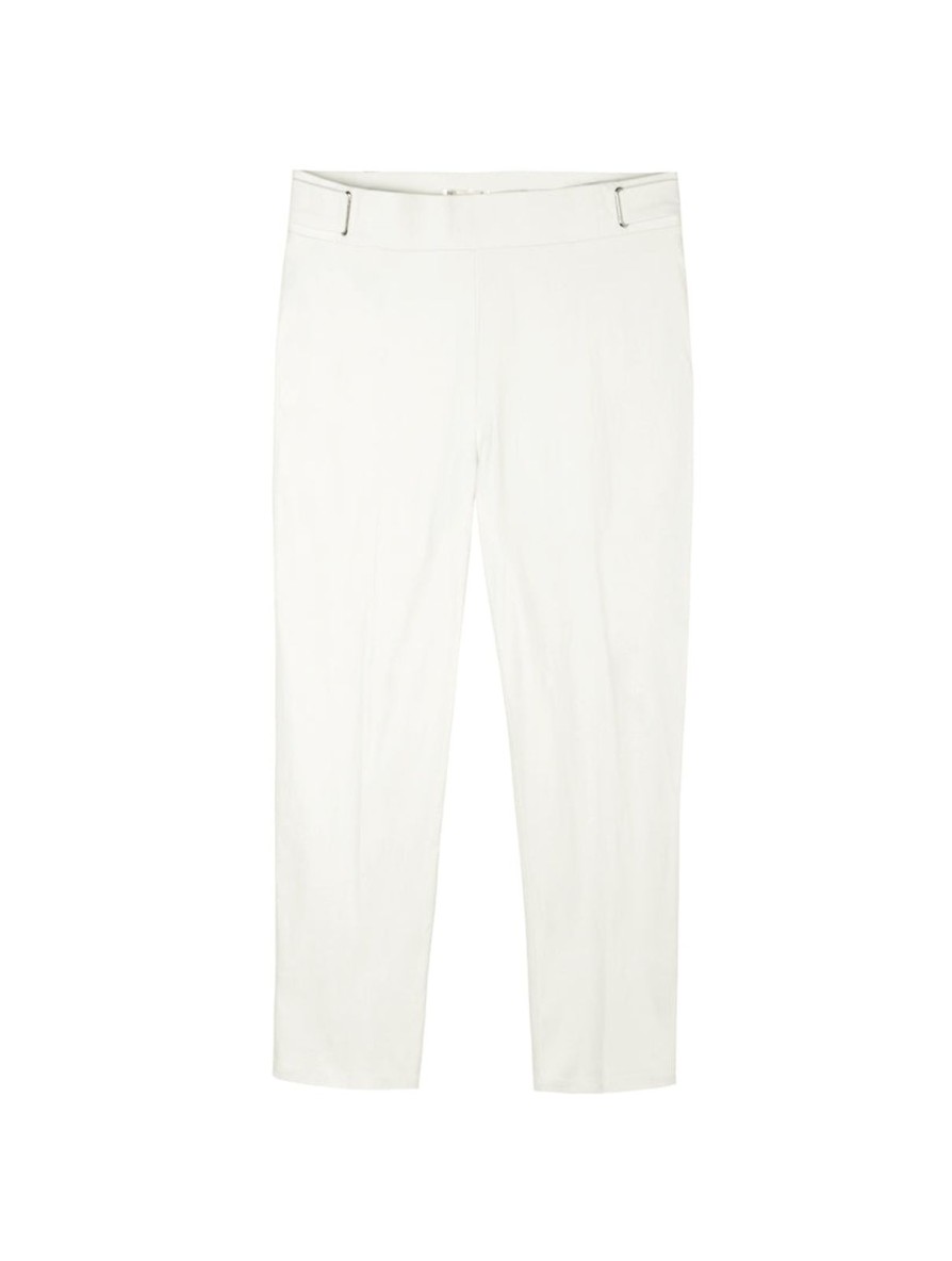 Women 89th + Madison | Luxe Stretch Millennium Paperclip Grommet Ankle Pants