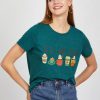 Women 89th + Madison | It'S Fall Yall Graphic Tee Green