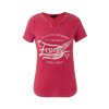 Women Frye | Waffle Short Sleeve Graphic Tee