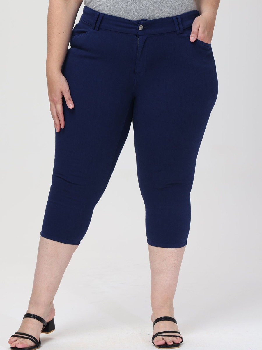 Women 89th + Madison | High Waist Capri Pants