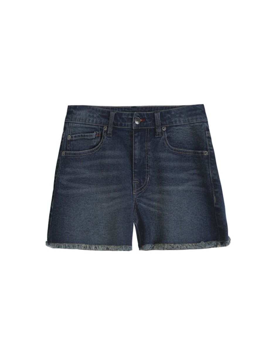 Women Frye | Mid-Rise Relaxed Short Thundercloud Wash