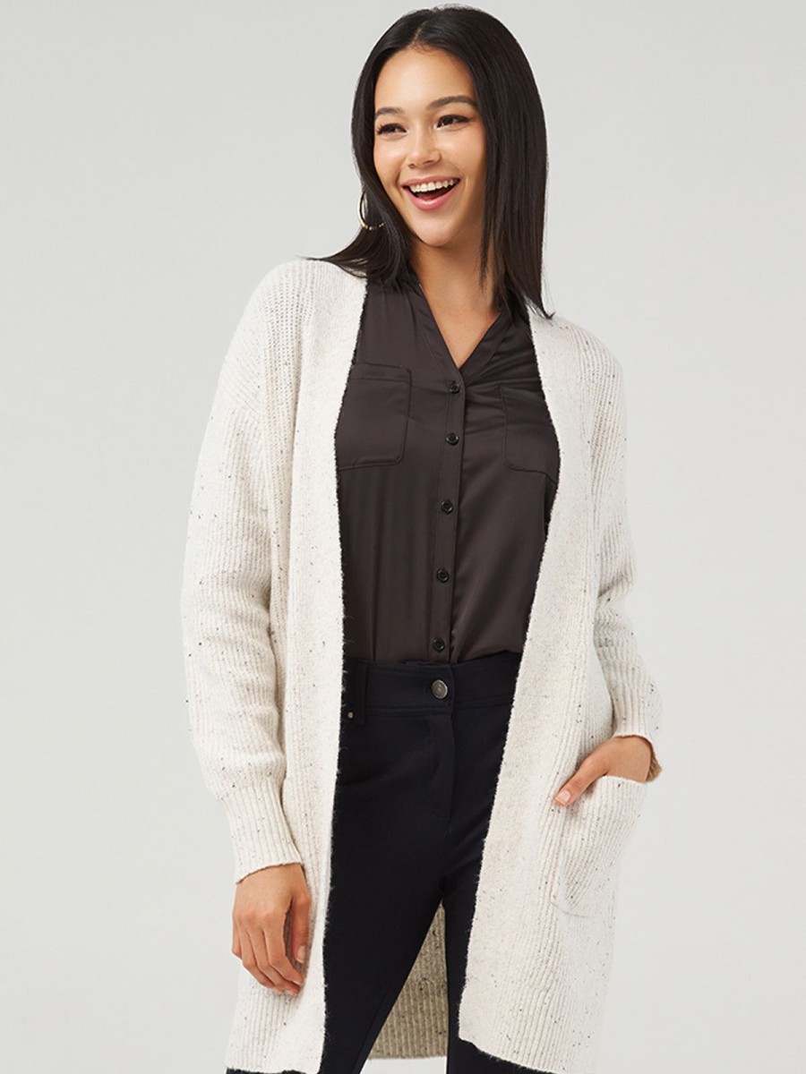 Women 89th + Madison | Fleck Rib Cardigan