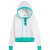 Women 525 America | Crochet Colorblock Hoodie