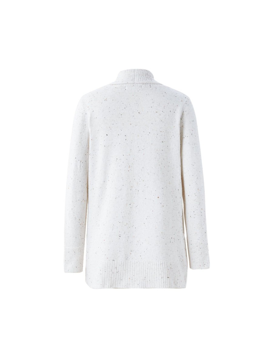 Women 89th + Madison | Waffle Stitch J-Pocket Cardigan