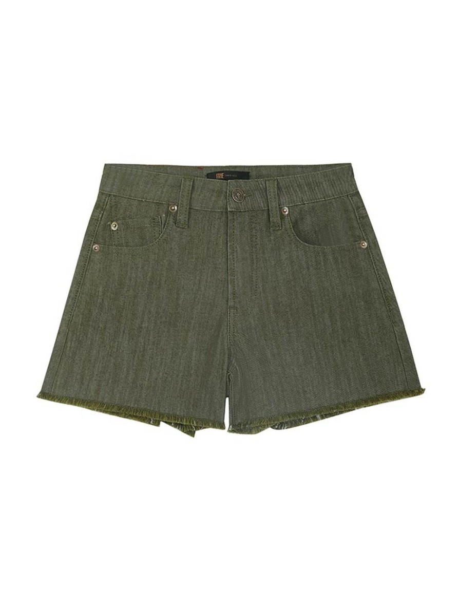 Women Frye | Mid-Rise Relaxed Short Heritage Olive