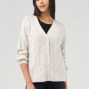 Women 89th + Madison | Mixed Cable Cardigan