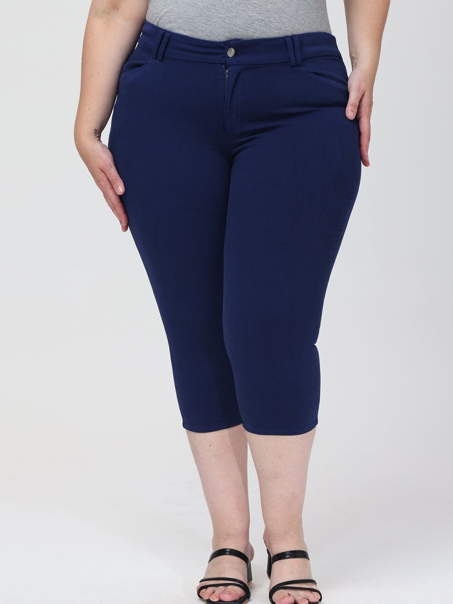 Women 89th + Madison | High Waist Capri Pants