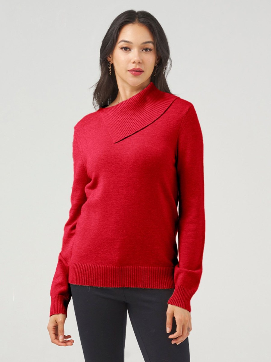 Women 89th + Madison | Split Neck Pullover