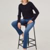 Women Adyson Parker | Crewneck Raglan Cardigan