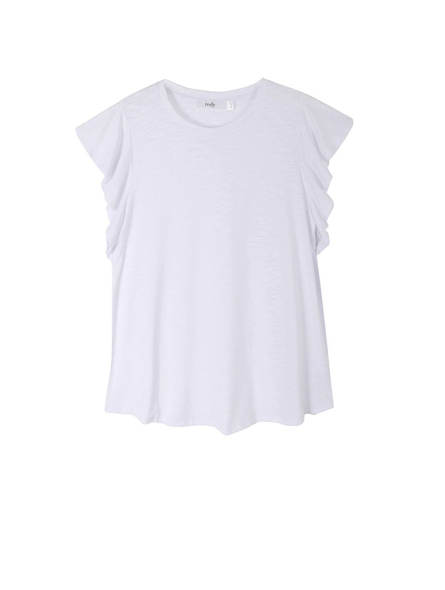 Women Redy | Flutter Sleeve Knit Top