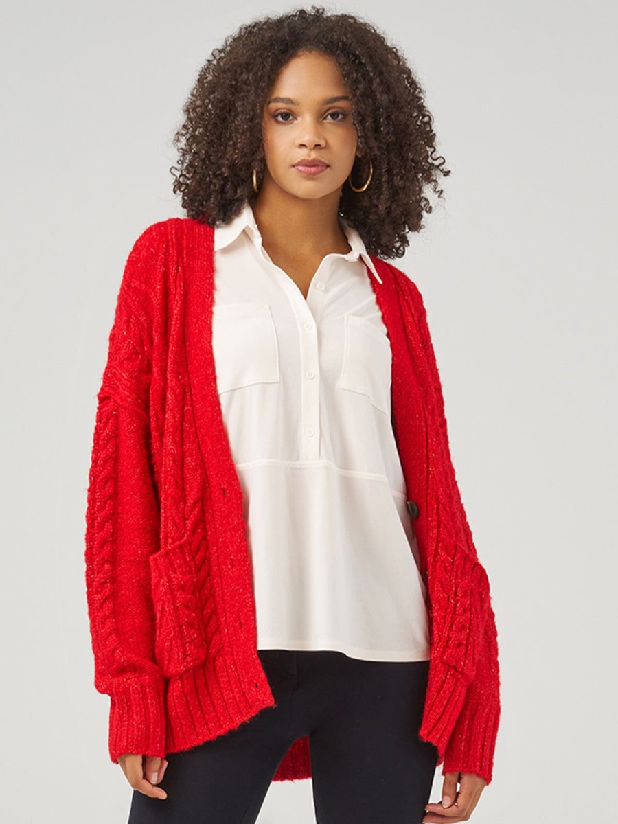 Women 89th + Madison | Cable Cardigan