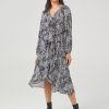 Women 89th + Madison | Print Puff Sleeve Dress