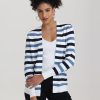 Women 89th + Madison | Mix Stripe Cardigan