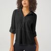 Women 89th + Madison | 3/4 Sleeve Popover Blouse