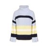 Women Adyson Parker | Colorblock Turtleneck Pullover