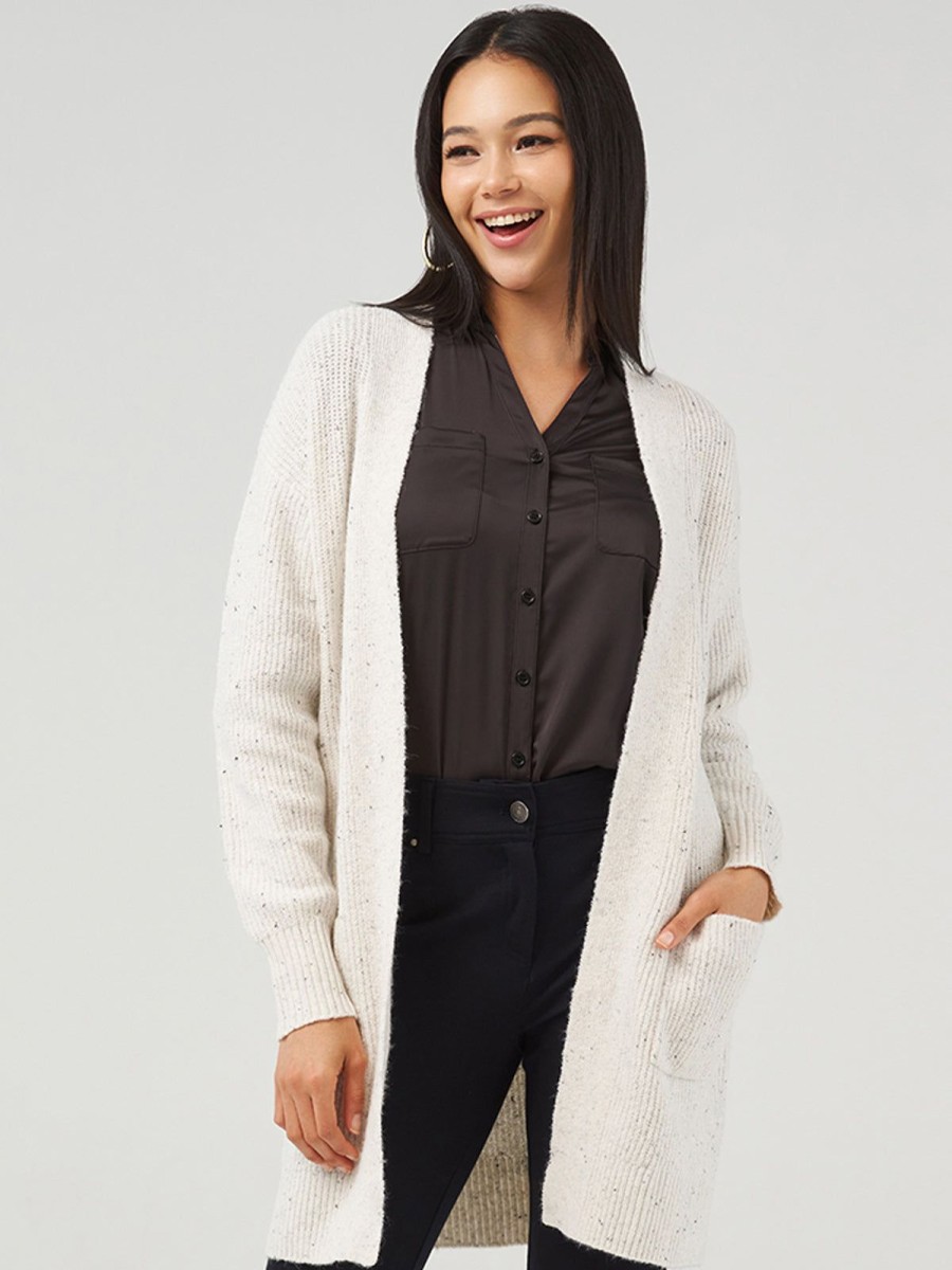 Women 89th + Madison | Fleck Rib Cardigan