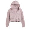 Women 525 America | Open Stitch Hoodie