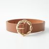 Accessories 89th + Madison | Twist Buckle Belt Brown