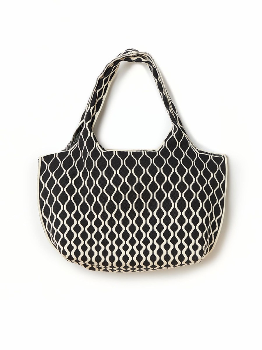 Accessories 89th + Madison | Jacquard Tote Bag