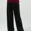 Women 89th + Madison | Velvet Wide Leg Pant