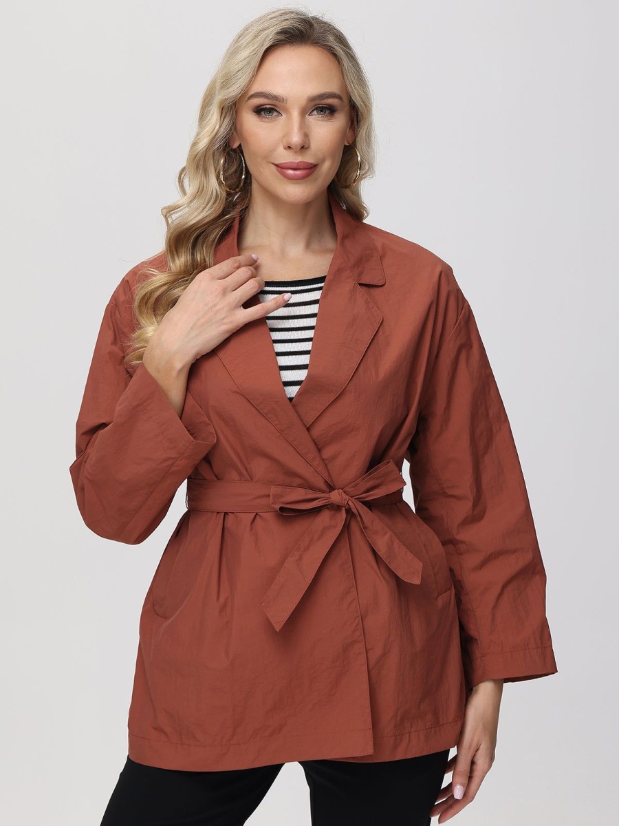 Women 89th + Madison | Belted Trench Coat