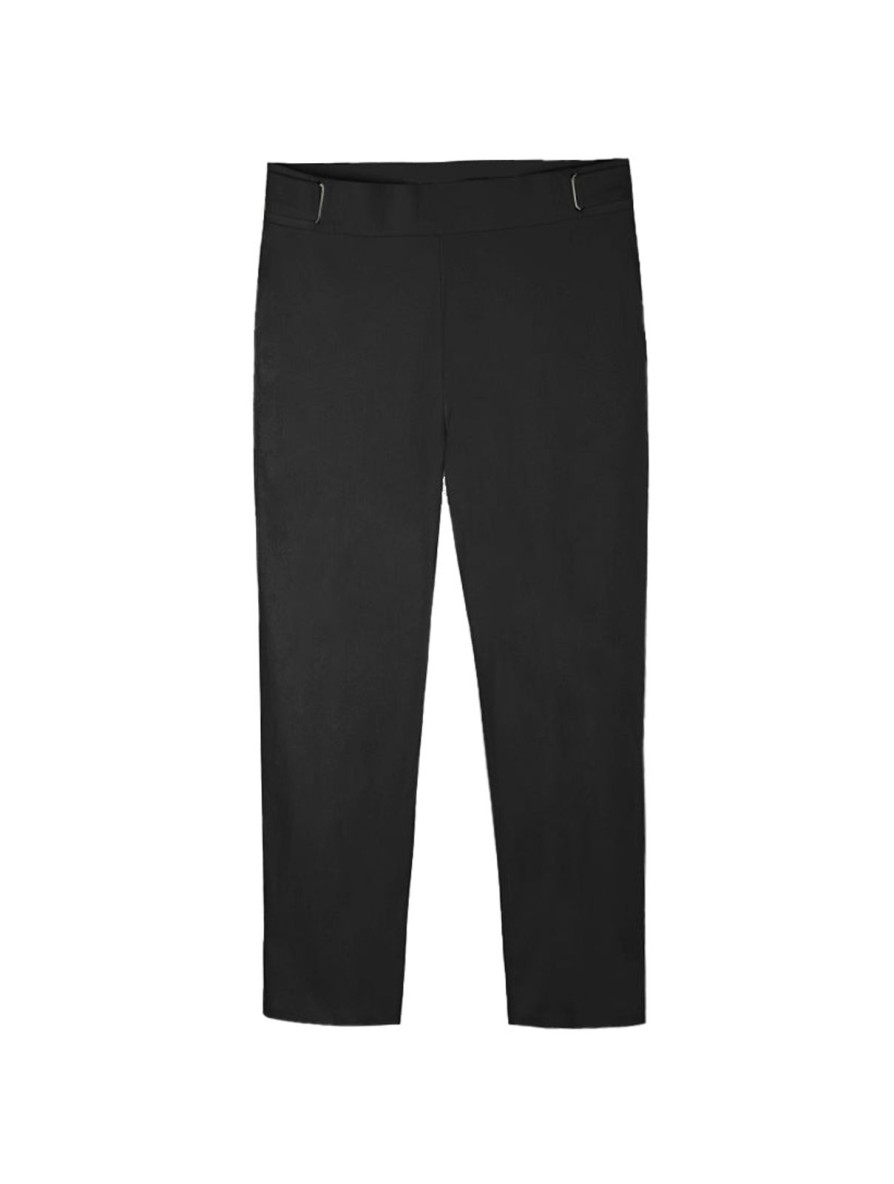 Women 89th + Madison | Luxe Stretch Millennium Paperclip Grommet Ankle Pants