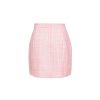 Women 89th + Madison | A-Line Tweed Skirt Malibu Pink Tweed